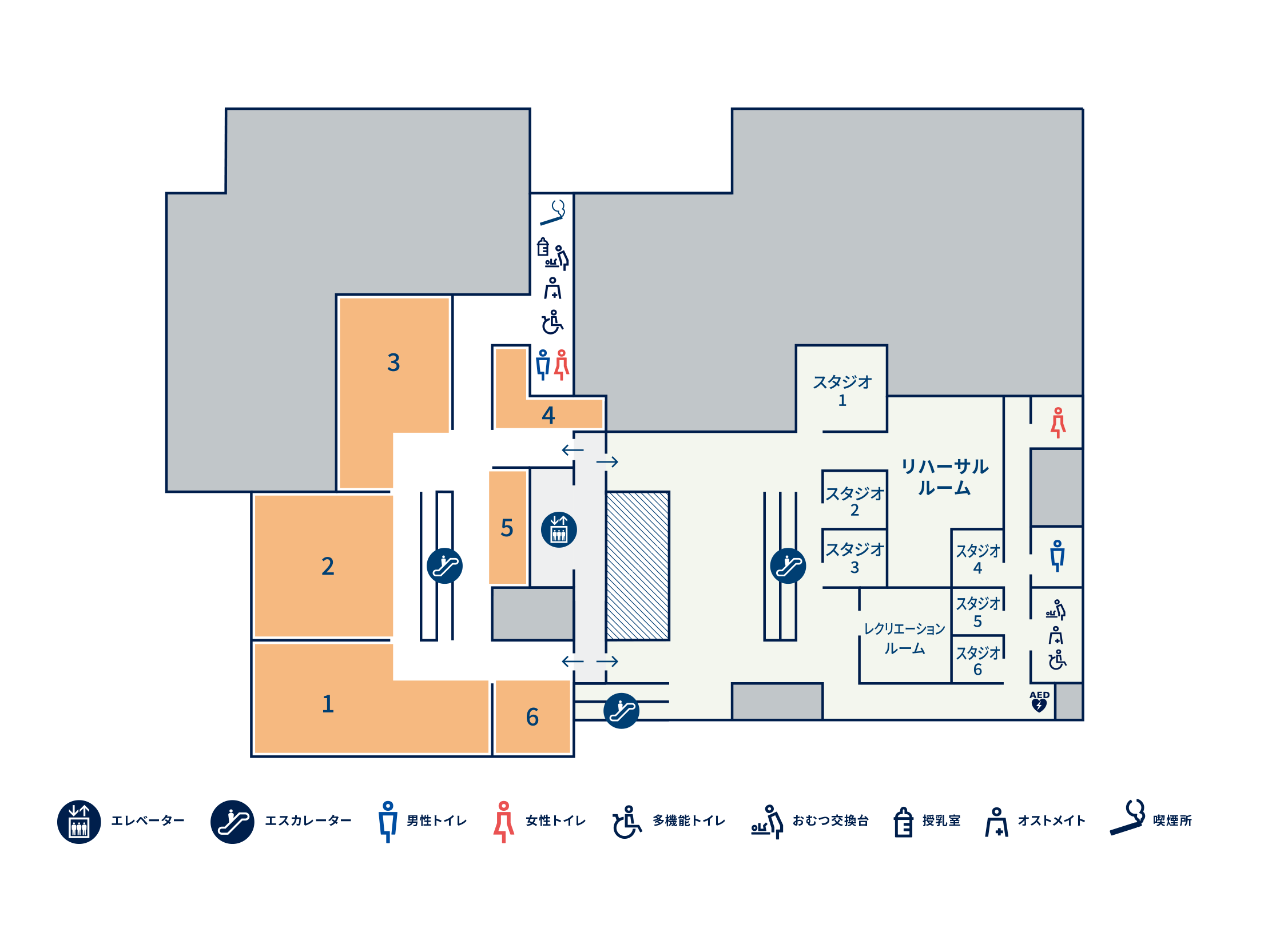 5f フロアマップ